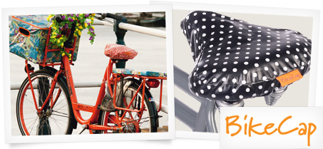 BikeCap mönstrade sadelskydd & sadelöverdrag till cykel