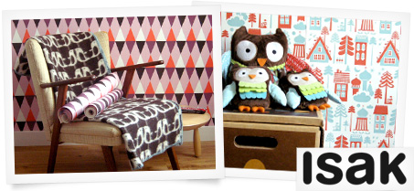 ISAK - tapeter, muggar, brickor med retromönster | Bluebox