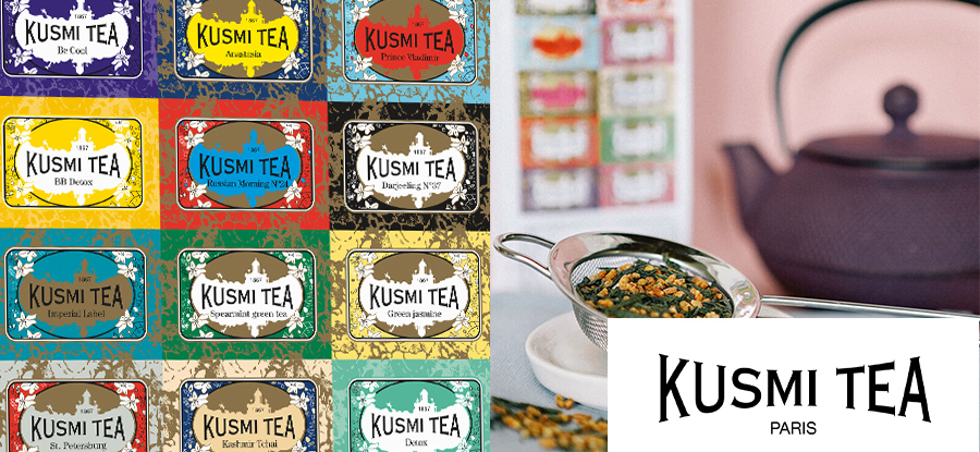 Kusmi Tea - Köp svart te eller grönt te i snygg plåtburk. Bra pris!