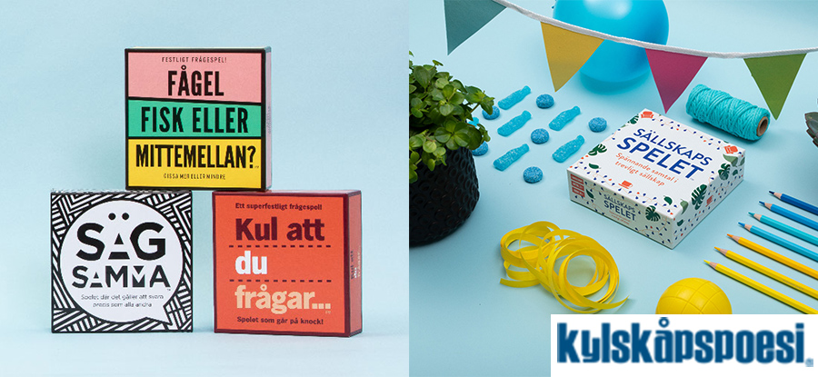 Sällskapsspel från Kylskåpspoesi | Bluebox.se
