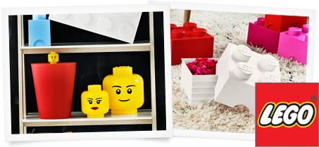 Lego - Kul och praktisk förvaring till barnrummet | Bluebox.se