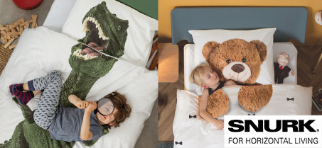 Sängkläder med coola fototryck, från SNURK | Bluebox.se