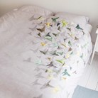 Snurk sängkläder, enkelsäng - Fjärilar