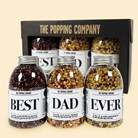 Popcorn presentkit - Best Dad Ever (3-pack)