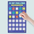 Skrapaffisch, 30 day challenge - Träning