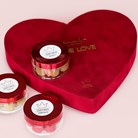 Hjärtask med chokladdragerat godis - True Love, Schöttinger
