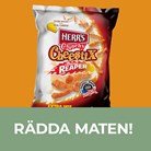 RÄDDA VARAN - Crunchy Cheesestix, Carolina Reaper