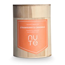 NUTE Grönt te - Strawberry & Camomille
