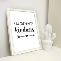 Poster - Kill them with kindness