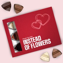 Chokladask - Instead of flowers