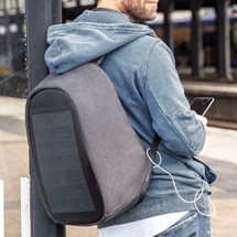 Anti-stöld ryggsäck med solpanel - Bobby Tech