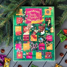 Julkalender med chokladtryfflar - Monty Bojangles