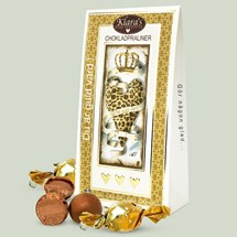 Chokladpraliner - Du är guld värd (120 g)