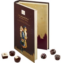 Adventskalender Bok - Mörk choklad