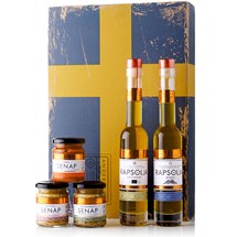 Sverigelådan - Presentbox med svenska smaker