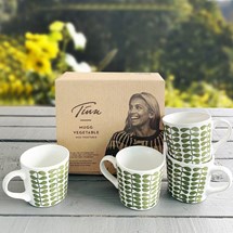 Kaffekoppar, Tina Nordström - Vegetable (4-pack)
