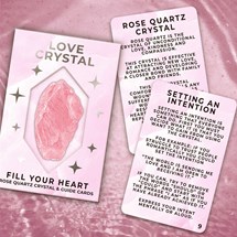 Kristall och guidekort - Kärlek