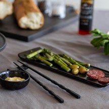 Sushi-set, tallrik med dippskål