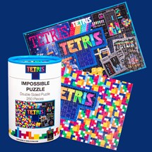 Tetris Impossible Puzzle, två sidor