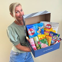 Sommarmys - box med snacks, dryck och godis