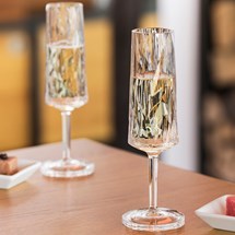 Okrossbart champagneglas i plast - Koziol