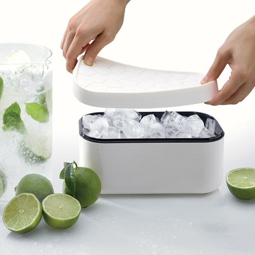 Ice Box - Isform med förvaring, Vit