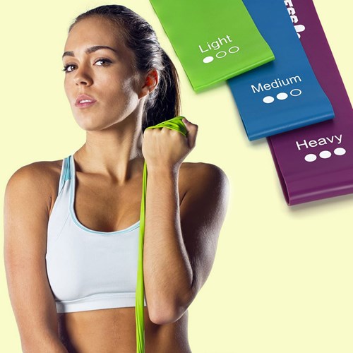 Fitnessband - Resistance band (3-pack)