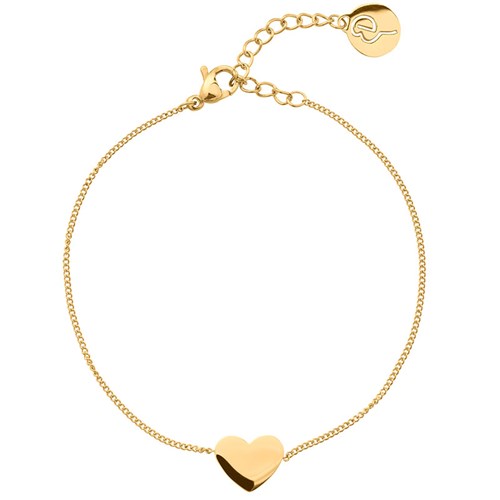 Armband Pure Heart, hjärta - Edblad, Guld