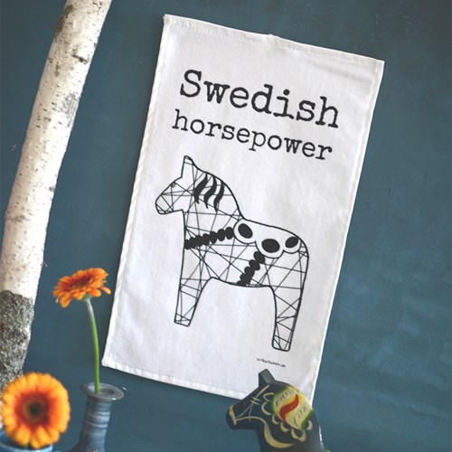 Handduk - Swedish horsepower