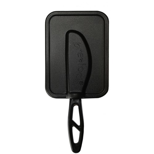 BreLock - Lock med smörkniv, svart, Liten (300 g)