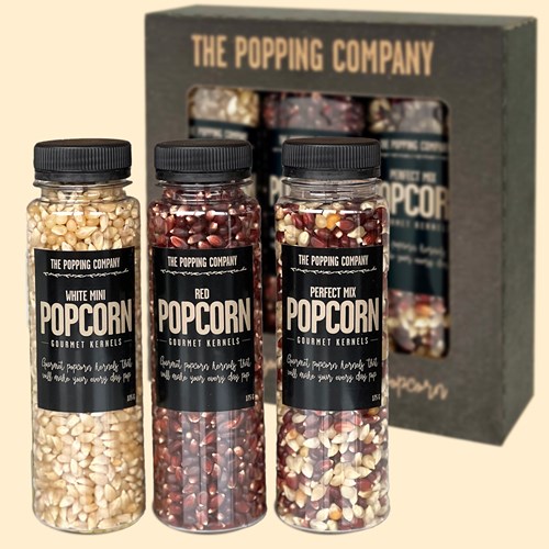 Popcorn set - The Popping Company (3-pack)