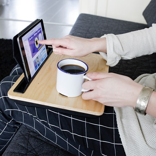 iBed - iPad-bricka / iPad-ställ, trä, Multi