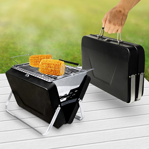 Bärbar grill - BBQ Briefcase Grill