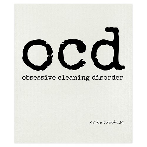 Disktrasa med rolig text - Disktrasepoesi, OCD