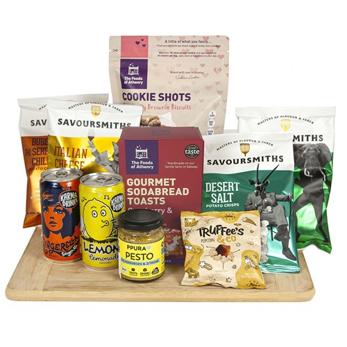 Glutenfria snacksboxen - Presentlåda med glutenfria godsaker, Set 1