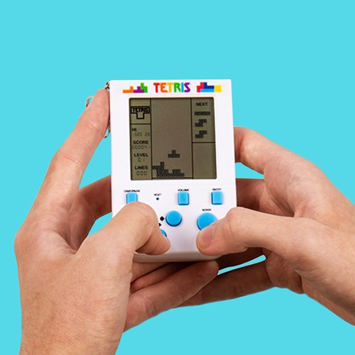Tetris - Retrospel, nyckelring, Multi