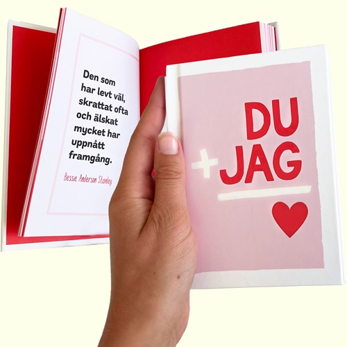 Liten citatbok - Du + Jag