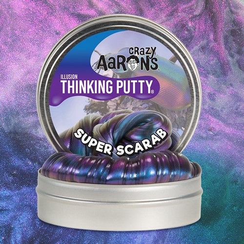 Thinking Putty, Super Scarab - Färgskiftande lera