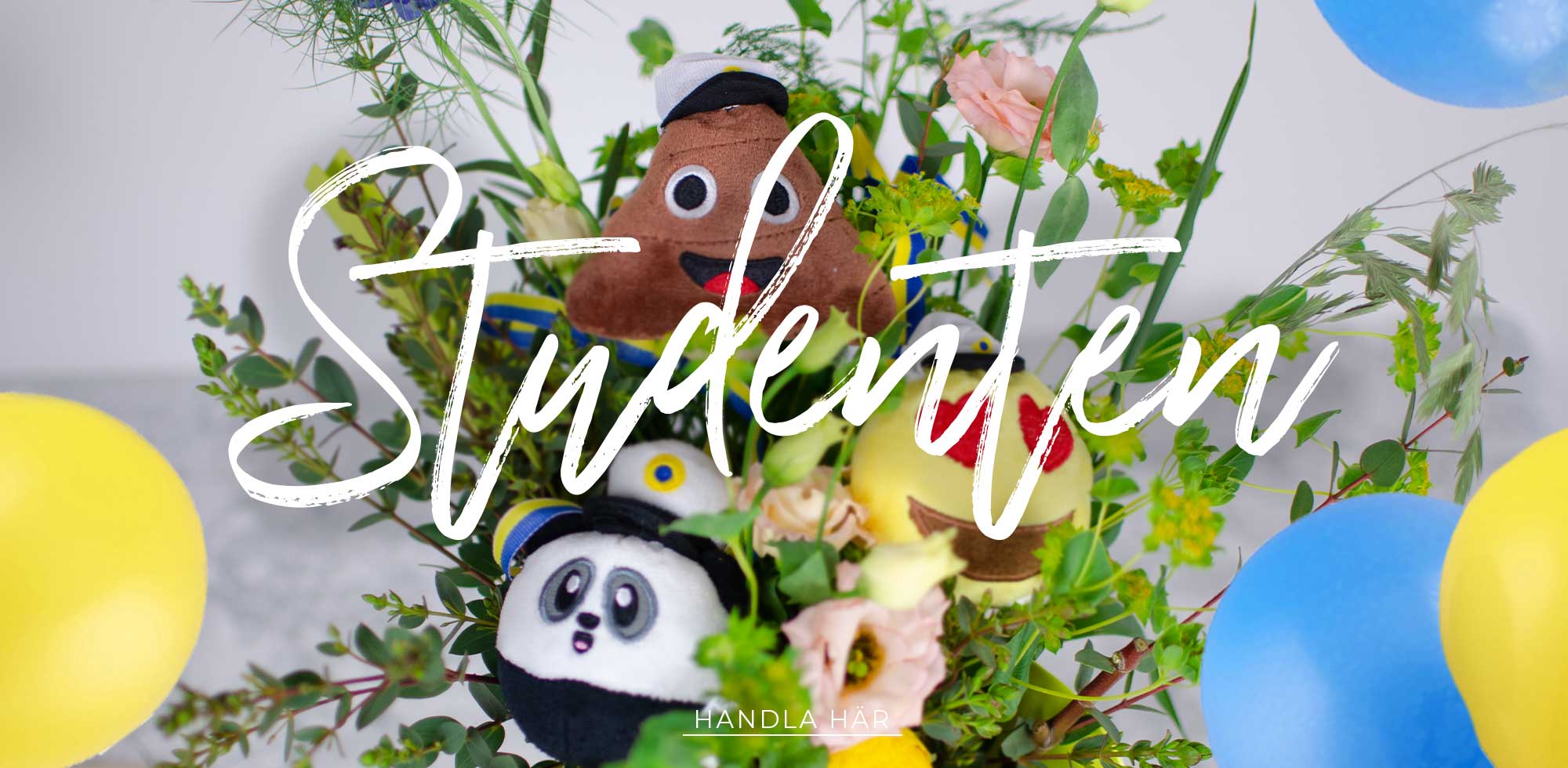 <h3>FÖRBERED INFÖR STUDENTEN!</h3>Ska du ordna studentfest i år? Eller behöver du tips på bra studentpresenter? Vi har både dekorationer, festprylar och andra saker till studentfesten, och såklart presenter till studenten. Allt som behövs för ett lyckat firande av den stora dagen!<br />